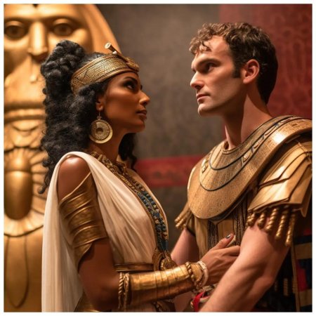 Цезарь и клеопатра