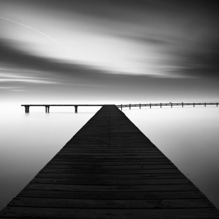 Черно белый минимализм