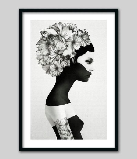 Картины в черно белом стиле