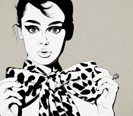 Одри хепберн поп арт