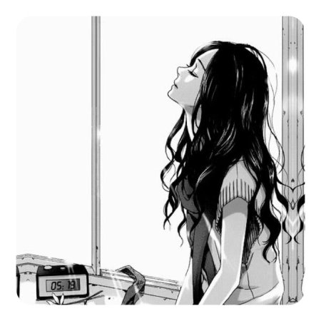 Девушка манга