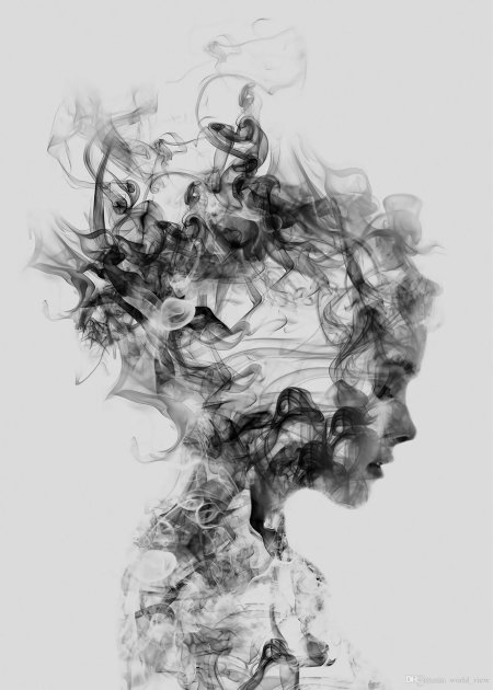 Современное искусство черно белое