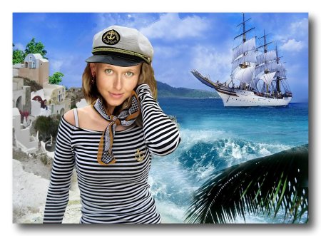 Девушка морячка