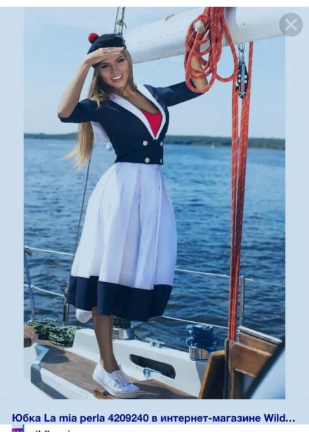 Морской стиль в одежде для женщин