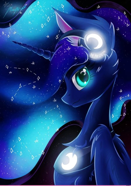 Принцесса луна из май литл пони