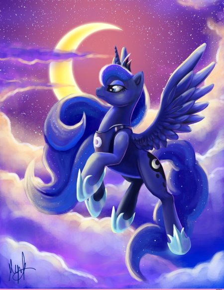 My little pony luna