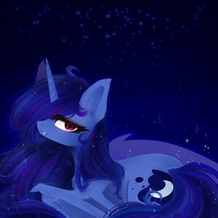 Луна млп арт