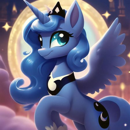 Май литл пони принцесса луна