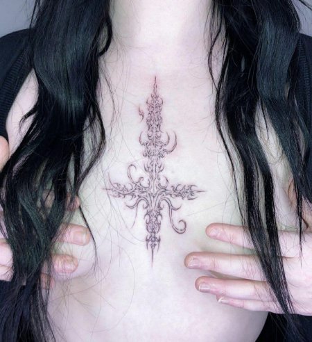 Готическая тату