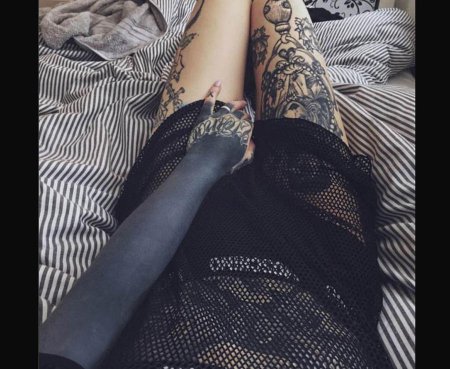 Рукав тату для девушек