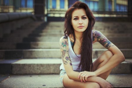 Девушки с татуировками красивые