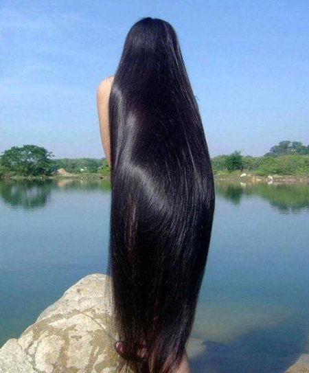 Длинная волос