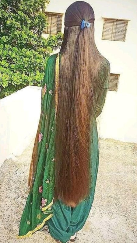 Густые длинные волосы