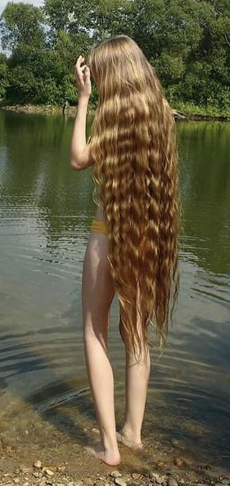 Длинные волосы у девушек