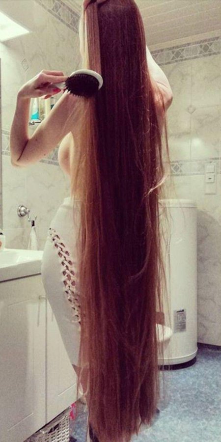 Супер длинные волосы