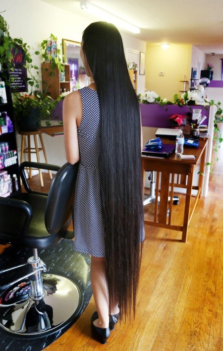 Супер длинные волосы