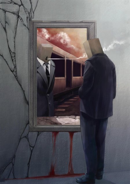 Человек куб