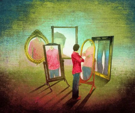 Отражение в зеркале