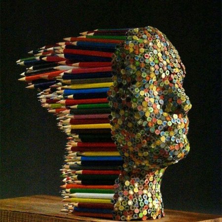 Поделка из карандашей