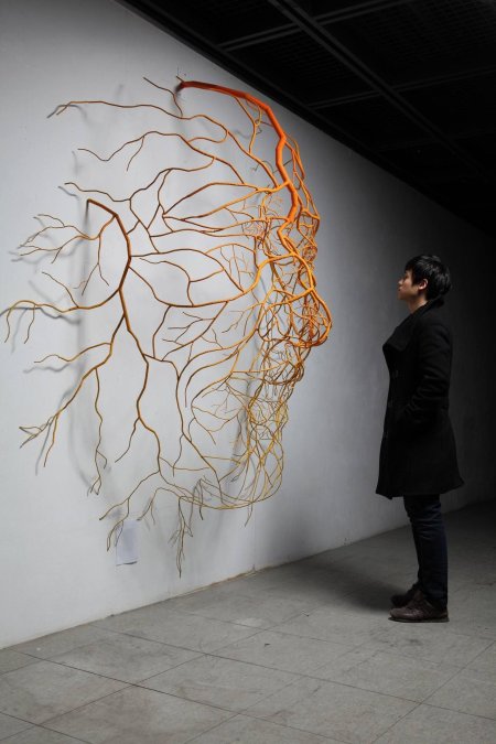 Абстрактная скульптура