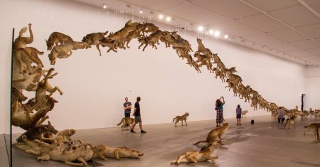 Цай гоцян инсталляции