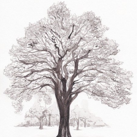 Дерево рисунки