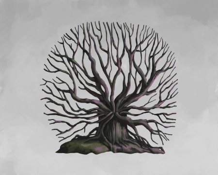 Фантастическое дерево графика