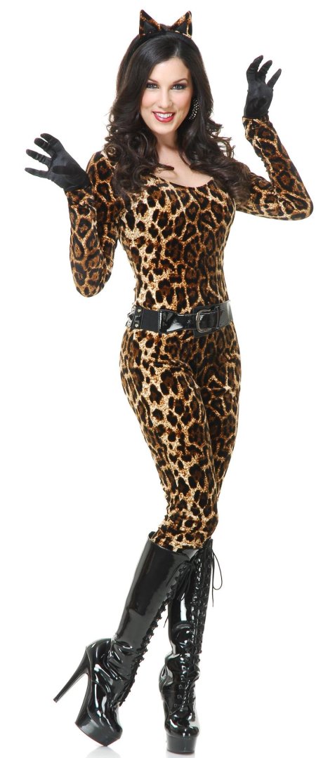 Костюм леопарда женский