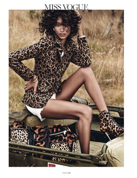 Vogue леопард