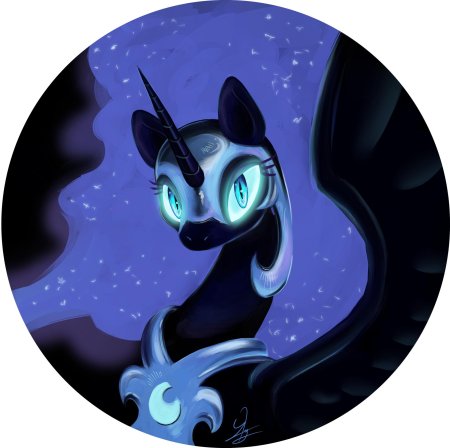 Принцесса луна из май литл пони