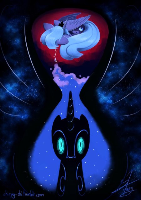 Принцесса луна и найтмер мун