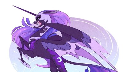 Млп принцесса луна редизайн