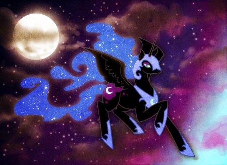 Лунная пони найтмер мун
