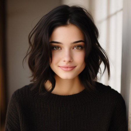 Красивая брюнетка