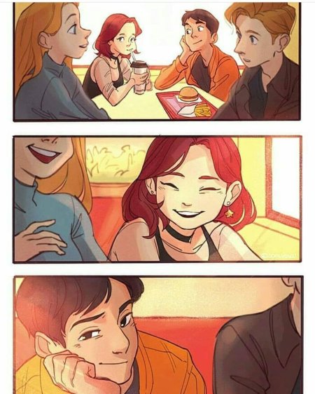 Комиксы романтика