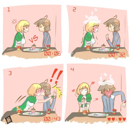 Мини комиксы аниме