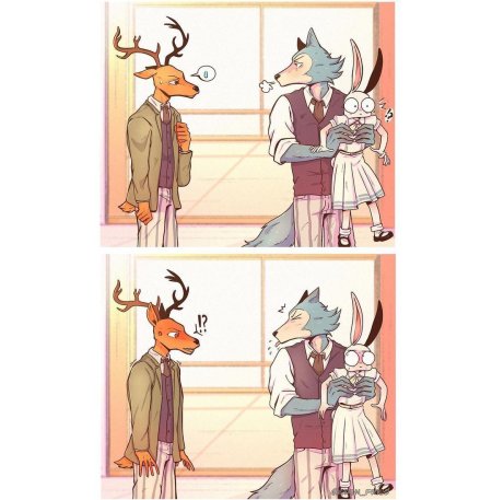 Beastars haru аниме и зверополис