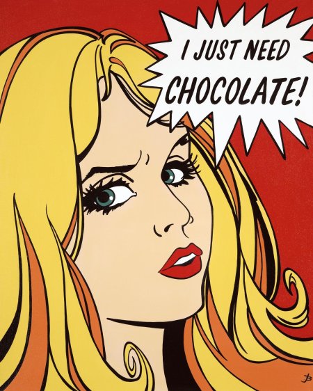 Поп арт комикс