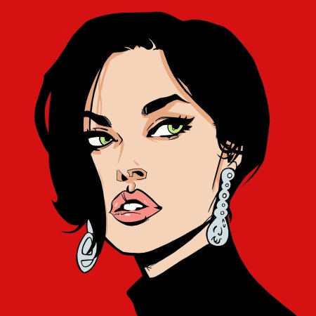 Девушки в стиле комиксов