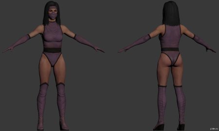 Mileena mk model