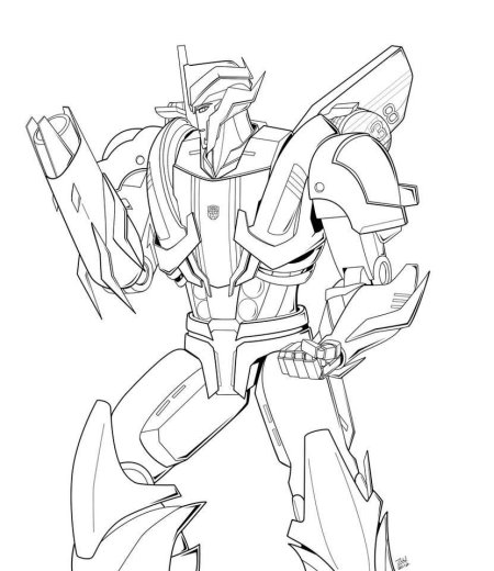 Трансформеры прайм раскраска смоукскрин