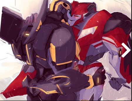 Трансформеры прайм нокаут и бамблби