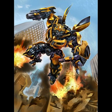 Transformers бамблби bumblebee art