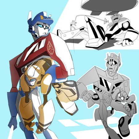 Трансформеры анимейтед джетсторм