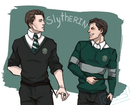Гарри поттер слизерин