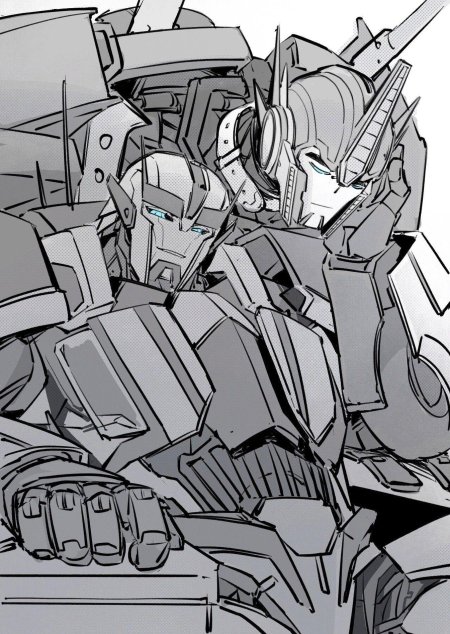 Мегатрон и оптимус прайм бамблби