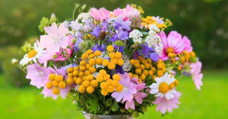 Букет из полевых цветов