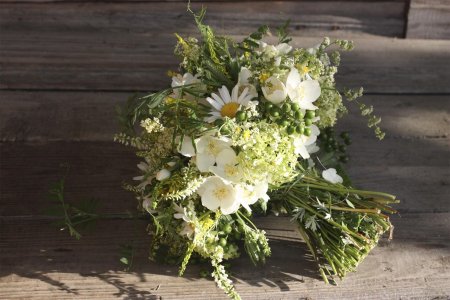 Букет невесты рустик