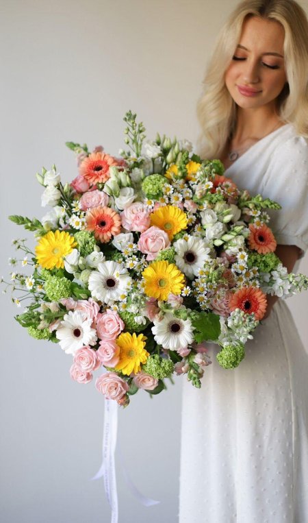 Цветочки букет