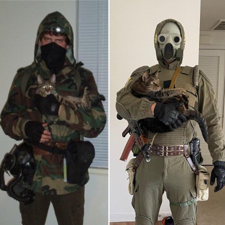 Сталкер новичок косплей